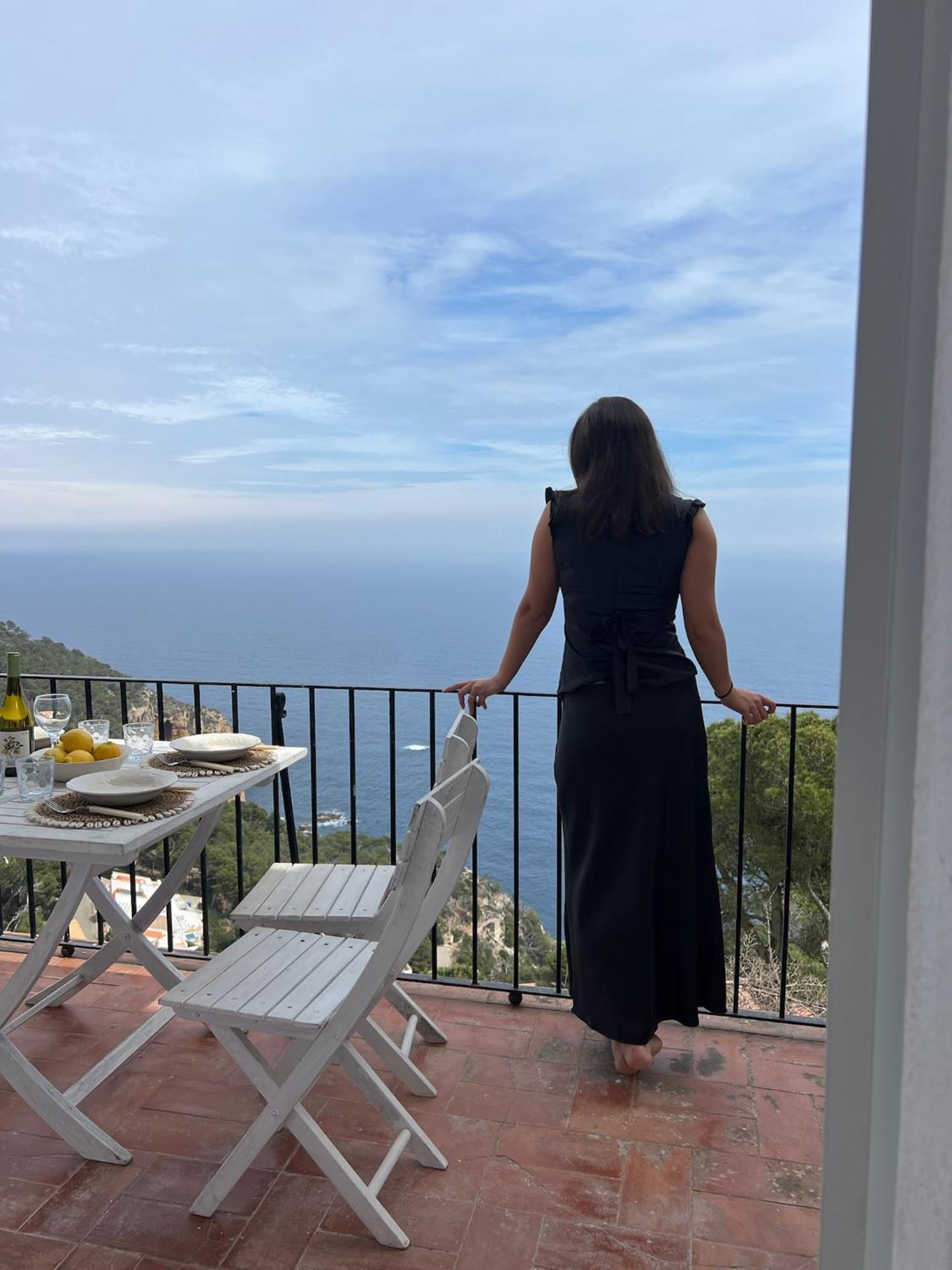 فيلا Casa Blanca De Begur Con Vistas Al Mar Y Piscina المظهر الخارجي الصورة