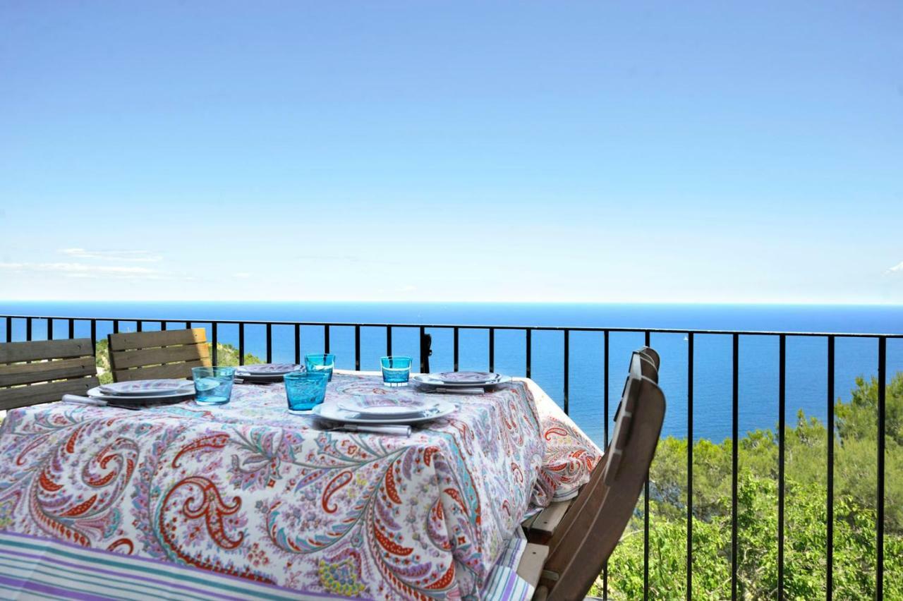 فيلا Casa Blanca De Begur Con Vistas Al Mar Y Piscina المظهر الخارجي الصورة